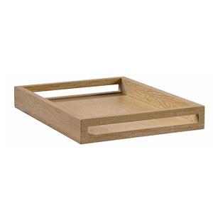 2024 plateau de service en bois exigible ustensiles de cuisine et plateau de service de table fait à la main Logo personnalisé plateaux de décoration de noël - Product Image 1