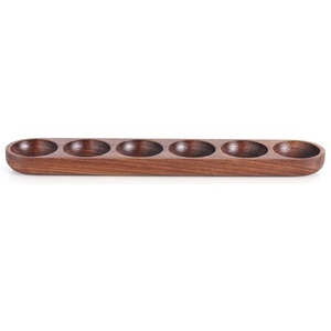 Porte-oeufs de cuisine en bois d'acacia naturel et porte-oeufs de vente chaude fait à la main à partir de produits de cuisine personnalisés d'olive - Product Image 6