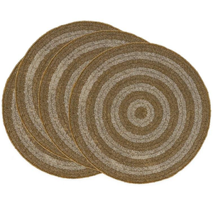 นักออกแบบที่น่าสนใจมากตกแต่งบ้านสไตล์ใหม่ทรงกลมลูกปัดมือปักด้วยมือโต๊ะสถานที่ที่เสื่อออกแบบโดยผู้ผลิต - Product Image 4