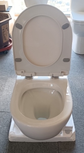 Toilette Bowl Wc Suspender Moderno Montaje colgante Armario <span class=keywords><strong>de</strong></span> agua Sin montura <span class=keywords><strong>Flotante</strong></span> Cerámica <span class=keywords><strong>Inodoro</strong></span> colgado en la <span class=keywords><strong>pared</strong></span> - Product Image 4