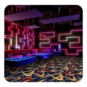 Alfombra Personalizada <span class=keywords><strong>de</strong></span> Fábrica, Alfombra <span class=keywords><strong>de</strong></span> Lujo Resistente al <span class=keywords><strong>Fuego</strong></span>, Alfombra <span class=keywords><strong>de</strong></span> Pasillo para Vestíbulo <span class=keywords><strong>de</strong></span> Hotel <span class=keywords><strong>de</strong></span> Estrellas - Product Image 5