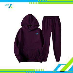 Conjunto de chándal de 2 piezas de invierno para hombre, Sudadera con capucha y pantalones para correr, chándal Atlético informal para gimnasio para correr y entrenar - Product Image 6