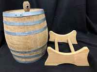5L 10L 20L Litre Vin Chêne Baril Spiritueux Whisky Bière Âge Stockage Robinet en acier inoxydable