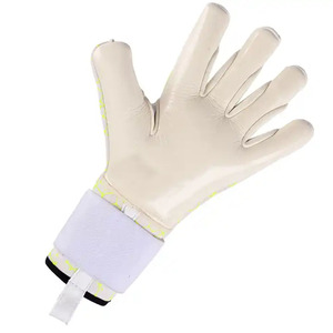 Gants de Football en cuir adultes professionnels pour l'entraînement des gardiens de but Équipement respirant Protection des doigts pour l'entraînement sportif - Product Image 3