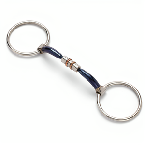 Broca Ecuestre para montar a caballo, broca de anillo suelta articulada, productos premium para caballos, alta demanda para propietarios de caballos - Product Image 2