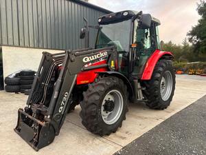 Tracteur agricole Massey Ferguson 5455 4x4 100 ch Puissance nominale du moteur Garantie 4 ans Origine DE Boîte de vitesses 75 ch Moteur 70 ch 45 ch - Product Image 3