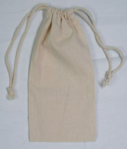 Eco-Friendly Organic Cotton Recyclable Drawstring Storage Bags Custom Silk Screen Printed Logo for Gift Craft Reusable <b>Packaging</b> - Product Image 3