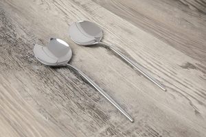 Vente chaude Mat Noir Satin Couverts Ensemble Haute Quantité Nouvelle Arrivée Dîner Couteau Fourchette et Vaisselle pour Partie Alimentaire Servir - Product Image 4