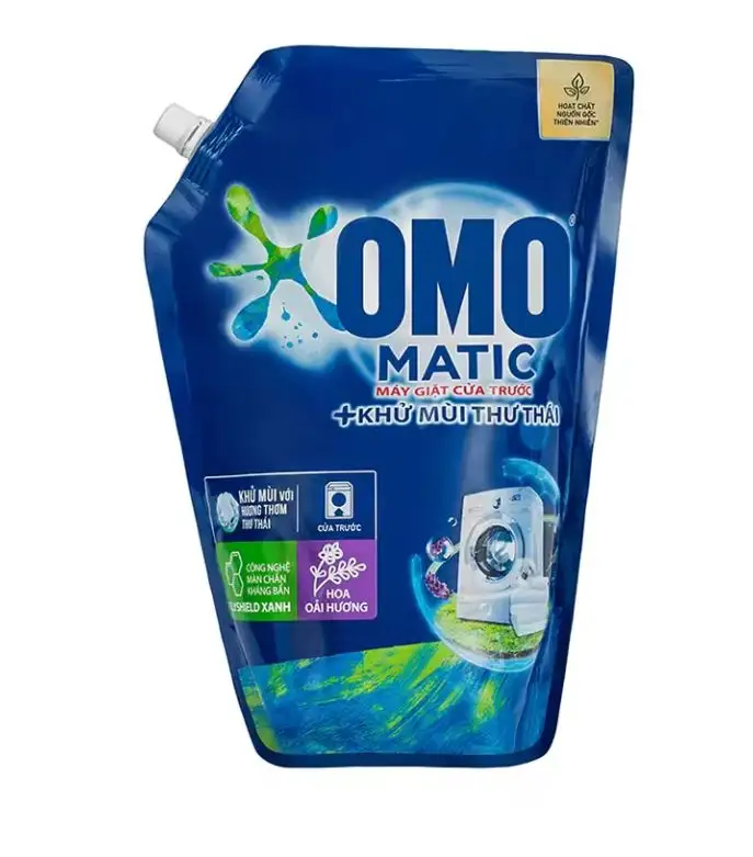 Sıcak satış o-mo kokulu lavanta çamaşır deterjanı sıvı 1.9L (kese)-ön kapı deterjan yıkama sıvısı-ucuz sıvı deterjan