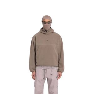 Cagoule à capuche pour homme de haute qualité, 650g, coupe classique, 100% coton, fermeture éclair, polaire, personnalisable avec logo OEM - Product Image 1