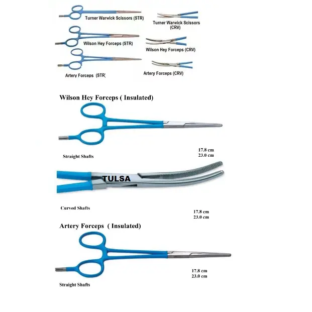 Wilson Hey Artery Monopolar Forceps Curved English Non Stick Best Quality Bipolar Artery Sealing Bi Clamp Forceps