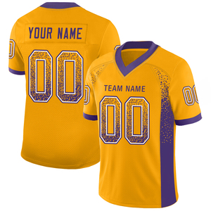 Maillot de football américain brodé avec logo personnalisé votre numéro de nom, vente en gros de maillot de football américain brodé pour hommes à bas prix - Product Image 4