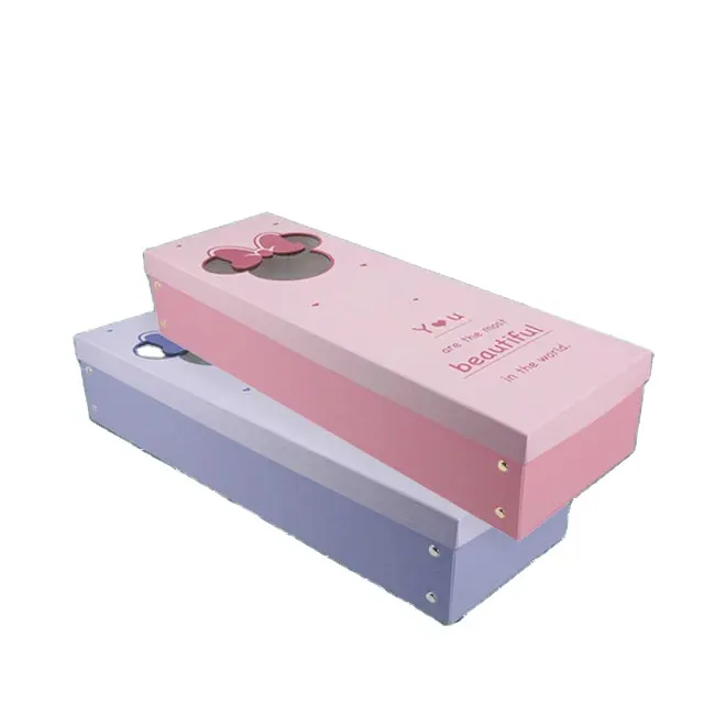 Coffret cadeau de demoiselle d'honneur anniversaire personnalisé avec couvercle magnétique ruban Boîtes d'emballage cadeau pour bébé coffret cadeau blanc en carton nouveau-né