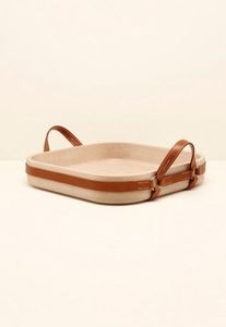 Decorative Leather Serving <b>Tray</b> For Multipurpose Rack With Elegant Design And Durable Base For <b>Office</b> - Product Image 4