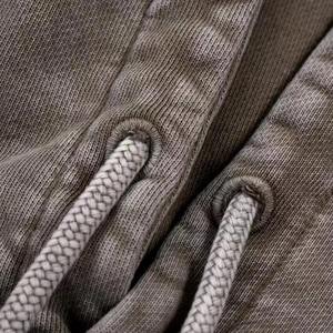 Sudadera con capucha unisex vintage lavado ácido logotipo personalizado hombro caído 100% algodón Impresión digital al por mayor para hombres y mujeres ropa de invierno - Product Image 5