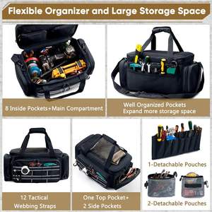 Bolsa de Herramientas Táctica Resistente, Más Vendida, con Imanes Fuertes, Bolsillos Desmontables, Resistente al Agua, Correa Ajustable, OEM - Product Image 4