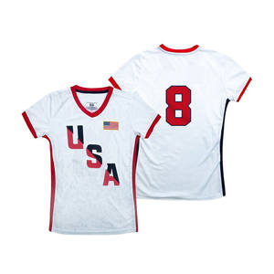 Jersey de fútbol para adultos, cuello redondo, medias mangas, sublimación, tendencia deportiva, ropa de fútbol, Jersey con logotipo personalizado impreso - Product Image 3