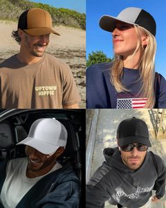 Gorra ajustable de camionero con bandera americana para hombre y mujer, gorra de béisbol con cierre lateral de malla impermeable y transpirable, ropa informal - Product Image 4