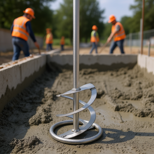 Vibrateur à béton électrique Festool HS 2 120x600 M14 15 20 kg 120 mm avec agitateur spiralé - Product Image 3