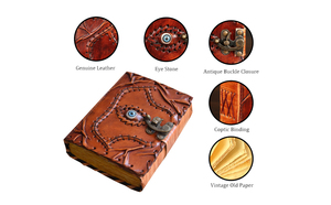 Cổ điển A3 da Tạp Chí hocus pocus cuốn sách Phép Thuật Prop cho Halloween trang trí quà Tặng Máy Tính Xách Tay Sketchbook thư pháp sữa - Product Image 5