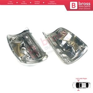 Lente de Espejo Retrovisor Lateral BSP594 con Luz Indicadora Blanca Transparente, Izquierda/Derecha, para Transit MK8 T18 V363 2013 en Adelante, 1847387 1847389 - Product Image 4