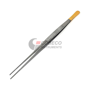 Pinzas DeBakey de Acero Inoxidable con Puntas Atraumáticas, Instrumentos de Cirugía Vascular, Agarre de Tejidos sin Trauma - Product Image 3