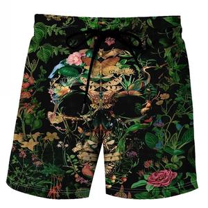 Short de bain à carreaux pour hommes, ensemble élégant de 2 pièces pour salle de sport, prix d'usine au Bangladesh, vente à chaud - Product Image 4