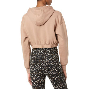 เสื้อฮู้ดคลุมไหล่ทรงโอเวอร์ไซส์ทำจากผ้าฝ้ายขนแกะคุณภาพสูงสำหรับสตรีทแวร์ผลิตตามสั่งสำหรับฤดูหนาว - Product Image 2