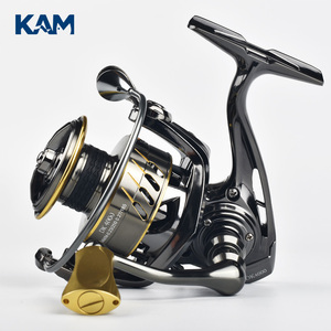 Carrete de Pesca Giratorio Serie DK al por Mayor, 7+1BB, Rodamientos de Acero Inoxidable, Manivela Mecanizada por CNC, Carrete de Pesca para Agua Salada y Dulce - Product Image 5