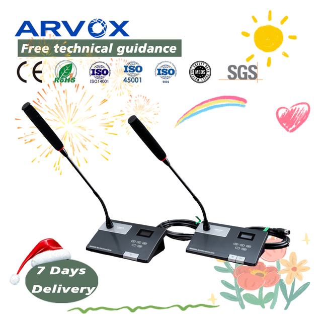 Conference Voting System Solution Equipment Audio Video Conference System