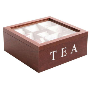 Gran oferta, nuevo diseño, supercalidad, lujo, personalizado, artículo de regalo decorativo para el hogar, caja de té de madera personalizada, artesanía india, madera de pino - Product Image 1