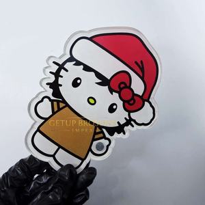 Últimas Novedades: Pinzas Magnéticas Personalizadas de Acrílico Sostenible con Diseño de Hello Kitty para Extensiones de Pestañas y Lifting de Pestañas, con Forma de Mariposa - Product Image 4