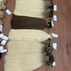 Cabello humano a granel de color de lujo de alta calidad superior Vietnam Extensiones de cabello humano de muy alta calidad Sin enredos Sin desprendimiento - Product Image 6