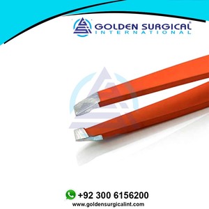 Manufacturer and Supplier of Salon <b>Tools</b> Cheap Price Slanted Eyebrow Tweezer Covered with Color <b>Silicon</b> Makeup <b>Tools</b> - Product Image 4