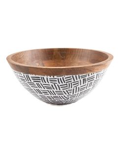 Vajilla de cocina desechable de madera de mango de Acacia grande y elegante moderna, cuencos de arroz para sopa de ensalada alta, uso creativo de diseño de esmalte - Product Image 2