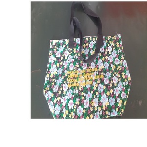 Bolso de algodón puro 100%, fabricante indio, venta al por mayor, Asa de cuerda de moda, certificado de rayas, playa de lona con bolso con cremallera - Product Image 6