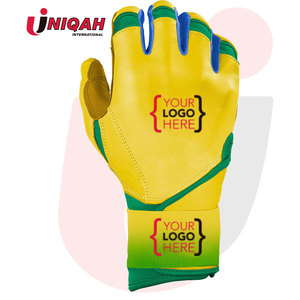 Wholesale Custom Made Baseball <b>Batting</b> Gloves in Top Quality Custom Leather Comfortable Customized Baseball <b>Batting</b> Gloves - Product Image 4