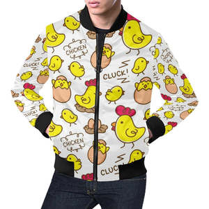 Customized Gradient Zipper Bomber <b>Jacket</b> Men Loose Casual Street Wear Canvas Winter Sublimation Printclub <b>Jacket</b> Autumn Style - Product Image 3