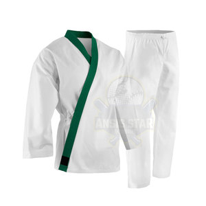 Uniforme de karaté léger de haute qualité pour adultes Service OEM Prix d'usine Équipement d'arts martiaux - Product Image 1