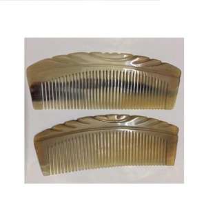 หวีเขาควายสำหรับดูแลเส้นผมและมีสไตล์คุณภาพสูง - Product Image 2