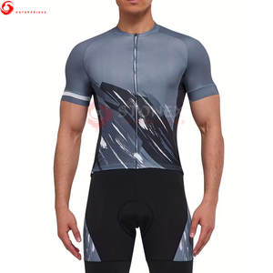 Ensembles de vêtements de cyclisme pour hommes en grande taille avec logo personnalisé, best-seller, faible MOQ, 100% polyester - Product Image 2