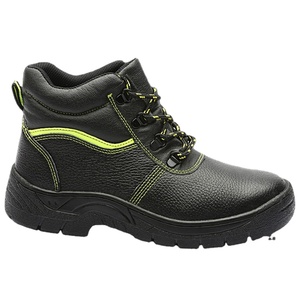 2023 cina calzature in gomma da uomo resistenti in vera pelle per stivali di sicurezza con punta in acciaio invernale - Product Image 1