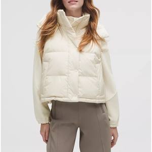 Elegant <b>Women</b> Puffer <b>Vest</b> Jacket Lightweight Stylish Warm Sleeveless Outerwear Comfortable Wholesale Custom - Product Image 1