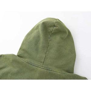 Haute qualité, mode, logo personnalisé OEM, graphique personnalisé grande taille pour hommes 100% coton sweat à capuche personnalisé sweats à capuche brodés unisexes - Product Image 3