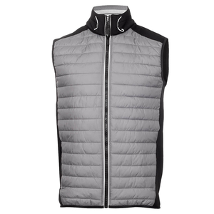 Chaleco Acolchado Ligero para Hombre, Impermeable, Cortavientos, Transpirable, Ecológico, Sin Mangas, con Capucha Extraíble, Logotipo Frontal, Chaqueta para Exteriores - Product Image 6