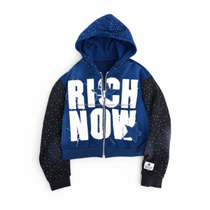 เสื้อฮู้ดผู้ชายสไตล์อินเทรนด์ เหมาะสำหรับสวมใส่ทุกวัน แฟชั่นสตรีทสไตล์ ชุดลำลอง ผ้าฝ้ายผสม - Product Image 1