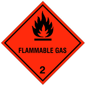 "FLAMMABLE GAS" - Classe 2.1 - Product Image 1