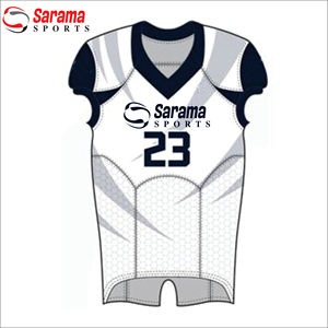 Uniforme de fútbol americano de alta calidad a precio barato hecho de poliéster 100% Impresión de sublimación digital, - Product Image 4