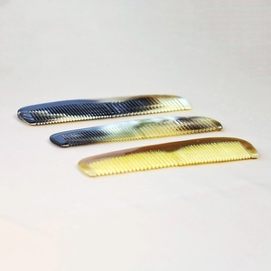 หวีเขาควายธรรมชาติทำด้วยมือแบบพรีเมี่ยมสำหรับผู้หญิงแฟชั่นวินเทจหรูหราเครื่องมือป้องกันไฟฟ้าสถิตย์ตัวเลือกส่วนบุคคล - Product Image 6