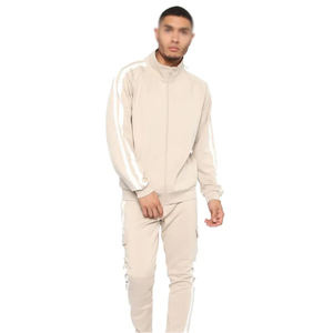 Gym Set OEM Wholesale <b>Velour</b> Tracksuit Men Hot Sale Tracksuit OEM Manufacture Cotton Jogging Man Sportswear - Product Image 1